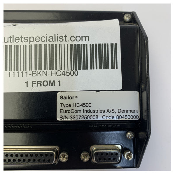 Sailor HC4500 MF/HF Unità di controllo Interfaccia radio marina con pulsante di soccorso 