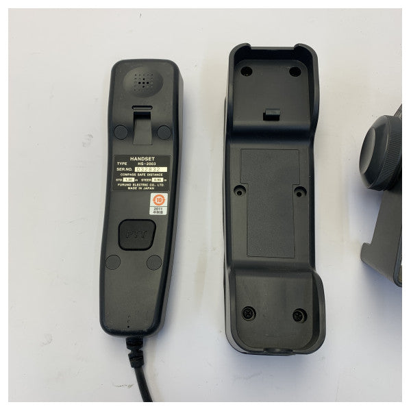Radio VHF/DSC marino Furuno FS-2571C-2 con microteléfono y soporte - Usado 