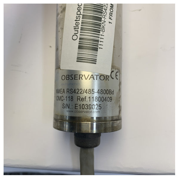 Equipo de navegación y sensor marino Observator RS422-485-4800BD - usado 