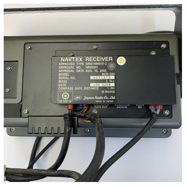 JRC NCR-333 Navtex-modtagerdisplay Marineelektronik - Brugt 