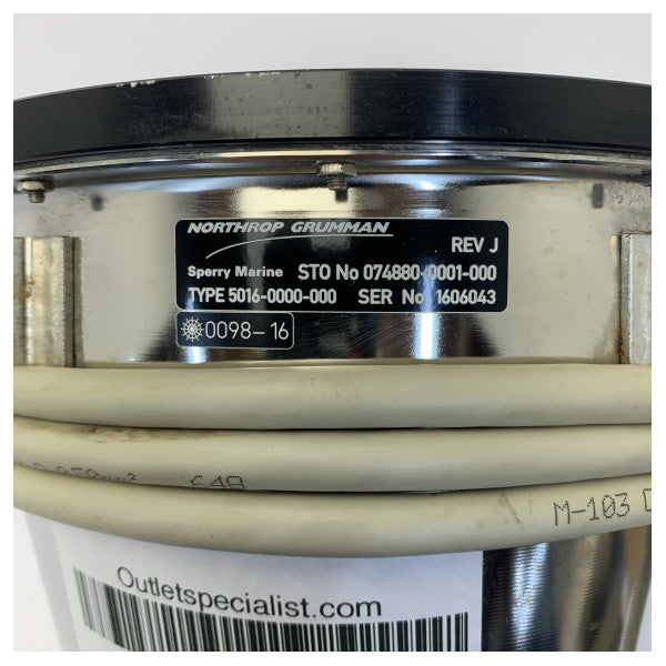 Sperry Marine 5016-0000-000 - Gyroskopisk marinkompass - BRUKT 