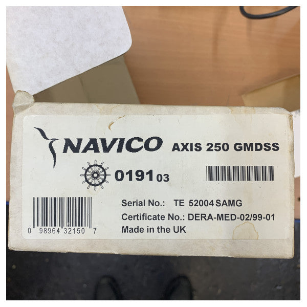 Navico AXIS 250 GMDSS håndholdt maritim VHF-radio - brukt 