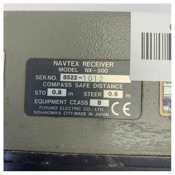 Furuno NX-500 Marine Navtex Receiver Professional Marine Electronics - Used