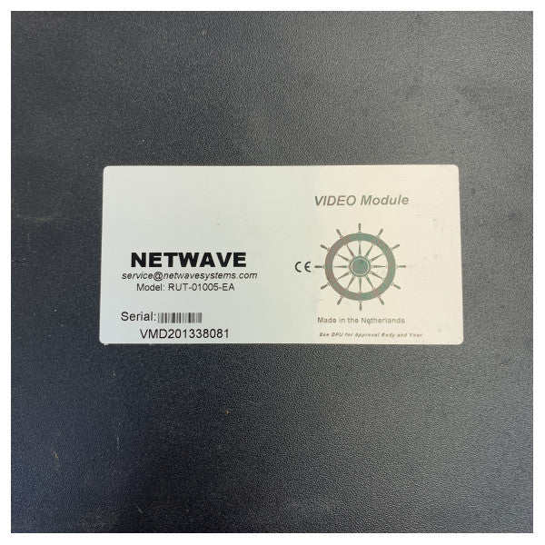 Netwave RUT-01005-EA Rutter VDR Marine videomodul 24V - brugt 