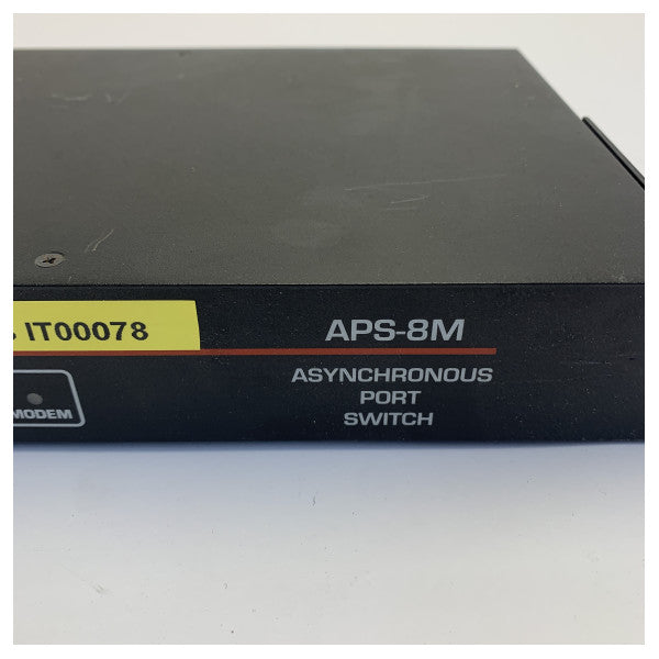 APS-8M Servidor de consola serial de comutação de porta assíncrona - Rede de 8 portas - Usado 