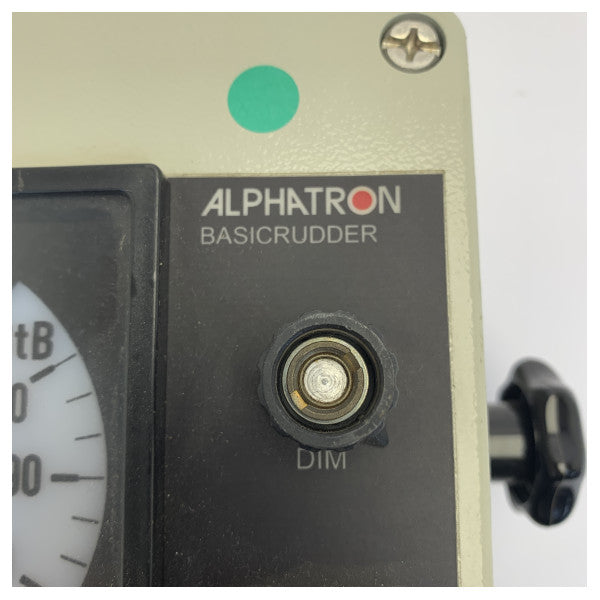معدات الملاحة البحرية Alphatron BasicRudder - وحدة مؤشر زاوية الدفة 