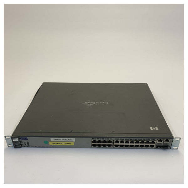 HP ProCurve Switch 2626 J4900B 24-Portars hanterad nätverksswitch - Begagnad 