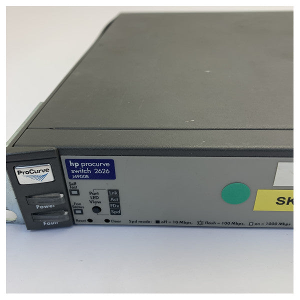 HP ProCurve Switch 2626 J4900B 24-Portars hanterad nätverksswitch - Begagnad 