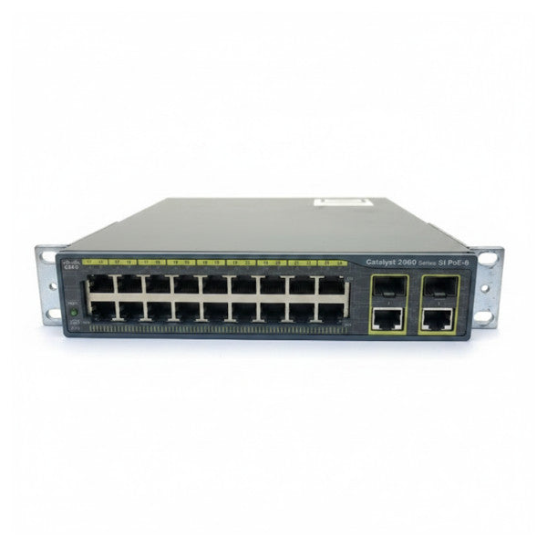 Cisco Catalyst WS-C2960-24LT commutateur réseau Ethernet 24 ports - D'occasion 