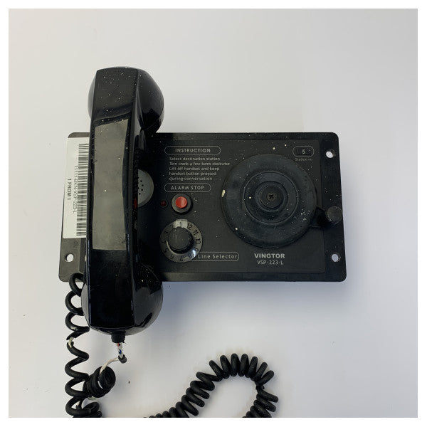 Zenitel VSP-223-L Marine Communication Handset Station - Used