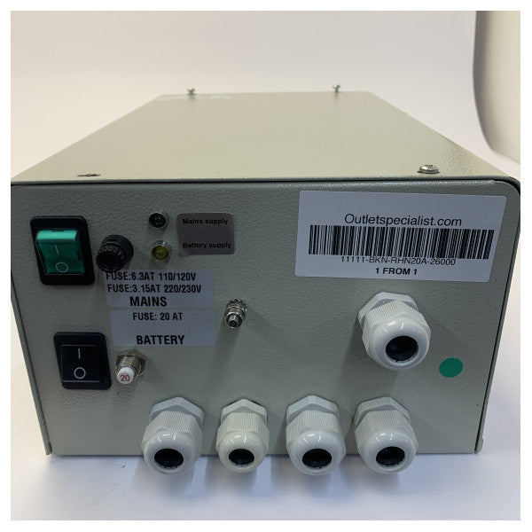 Radio Holland RHN20A-26000 Marine Power Supply & Battery Charger - Used