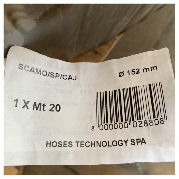 Шланги Technology SCAMO/SP/CAP-152 152 мм вихлопний шланг 20 М