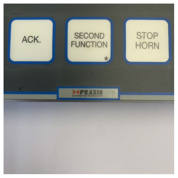 Praxis 98-6-020-004 Змінна мембрана-накладка для панелі керування Marine Control Panel - Вживана 