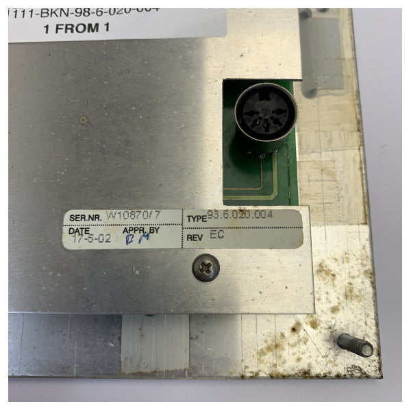 Praxis 98-6-020-004 Змінна мембрана-накладка для панелі керування Marine Control Panel - Вживана 