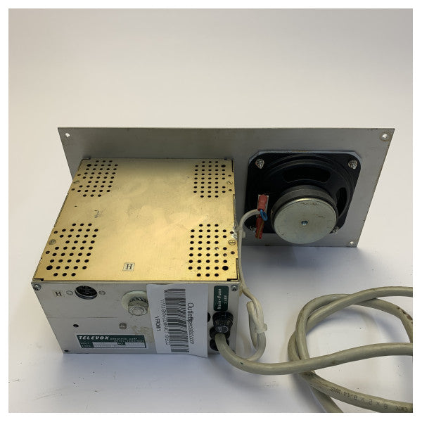 Televox Compact 10-ECD Marine Communication System Unit - Used 