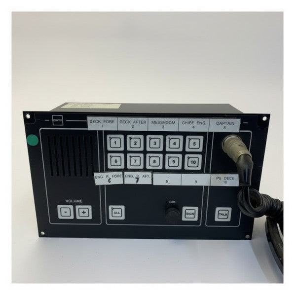 Zenitel ETB-10V5 Marine Intercom System 10-лінійна командна переговорна станція - Б/в 