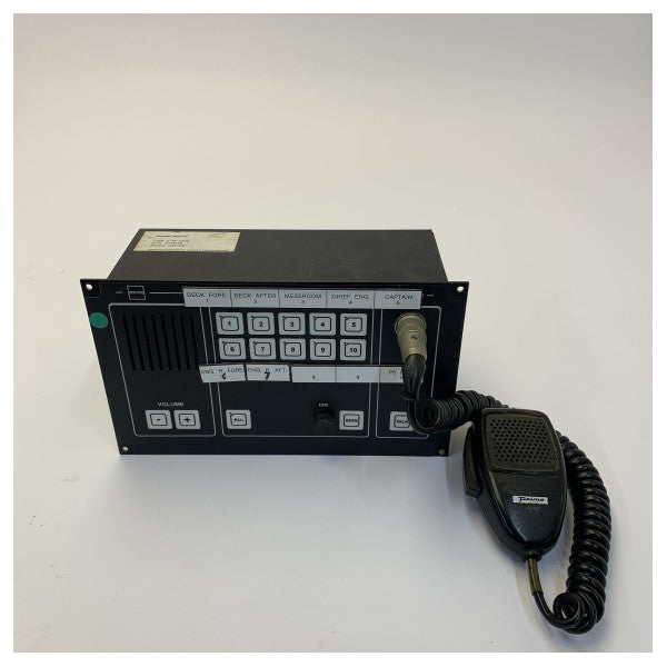 Zenitel ETB-10V5 Marine Intercom System 10-лінійна командна переговорна станція - Б/в 
