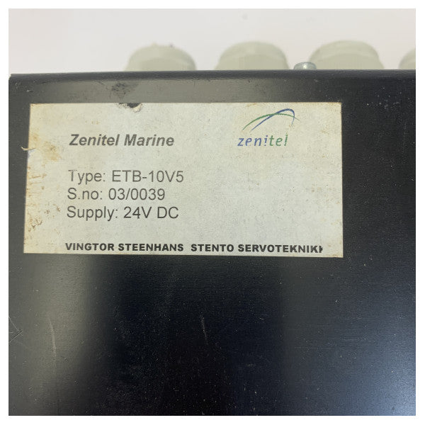 Zenitel ETB-10V5 Sistema interfonico marino a 10 linee per posto di comando talkback - Usato 