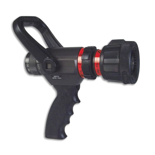 Akron 1704 Turbojet BSP fire nozzle with adjustable flow