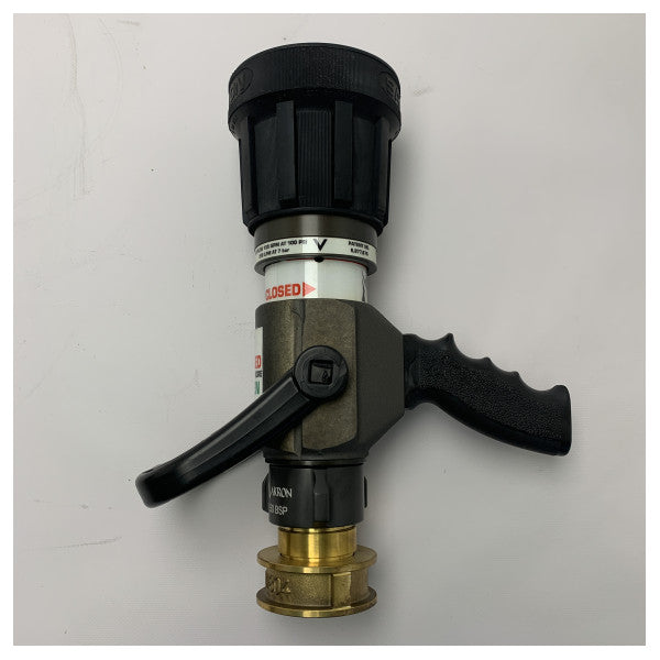 Akron 1704 Turbojet BSP fire nozzle with adjustable flow