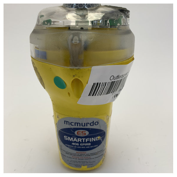 McMurdo Smartfind E5 EPIRB-Notfunkbake zur Positionsbestimmung - Gebraucht 