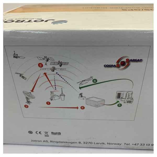 Jotron 83330 Marine-EPIRB-Notfunksender mit Gehäuse 