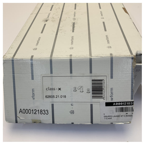Newform Class-X miješalica za umivaonik s 3 otvora - 62605.21 