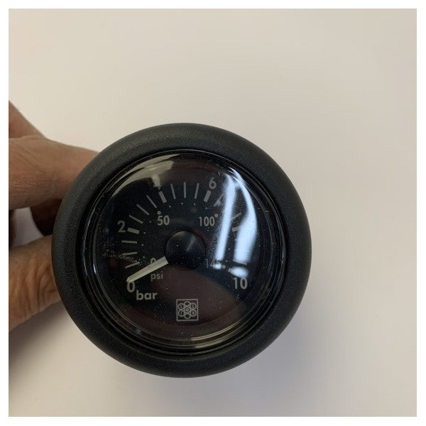 San Giorgio Sein Marine Oil Pressure Gauge 52mm 0-10 Bar - SGS-DIAM-52