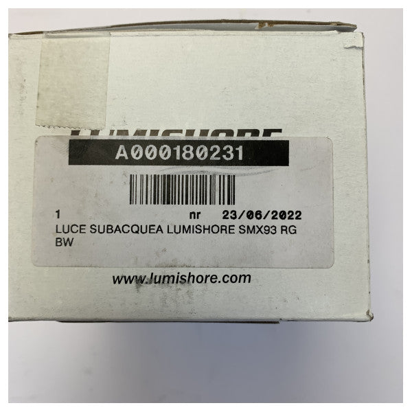 Lumishore SMX93 RGBW Marine Unterwasserleuchte - Aufbaumontage 
