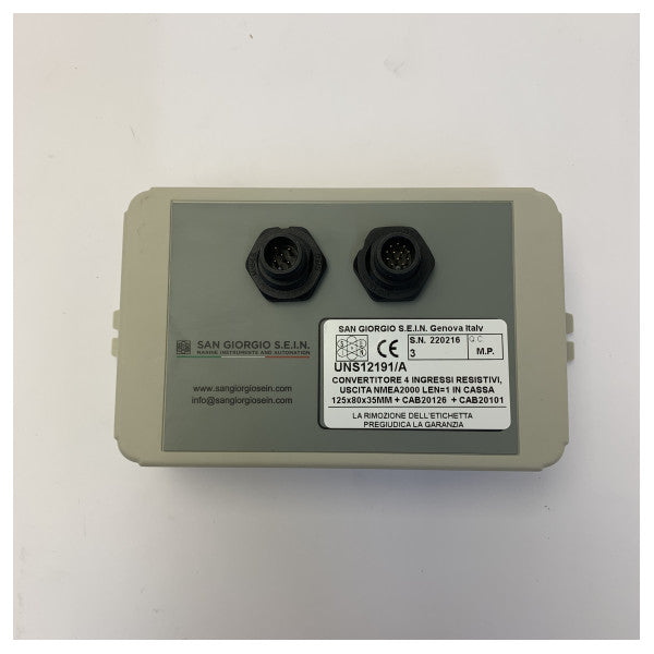 San Giorgio Sein Mekanisk motor till NMEA 2000-omvandlarsats - UNS12191 