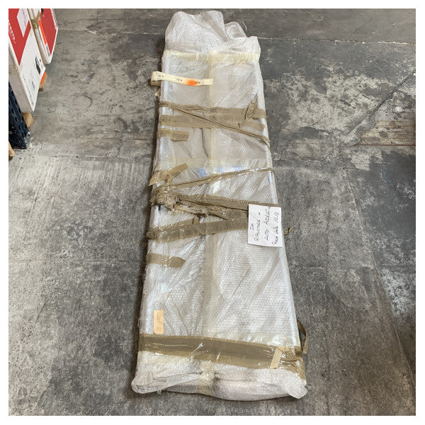 Parema SRL Salón Apertura de acero inoxidable Ducha por 190 x 52 cm