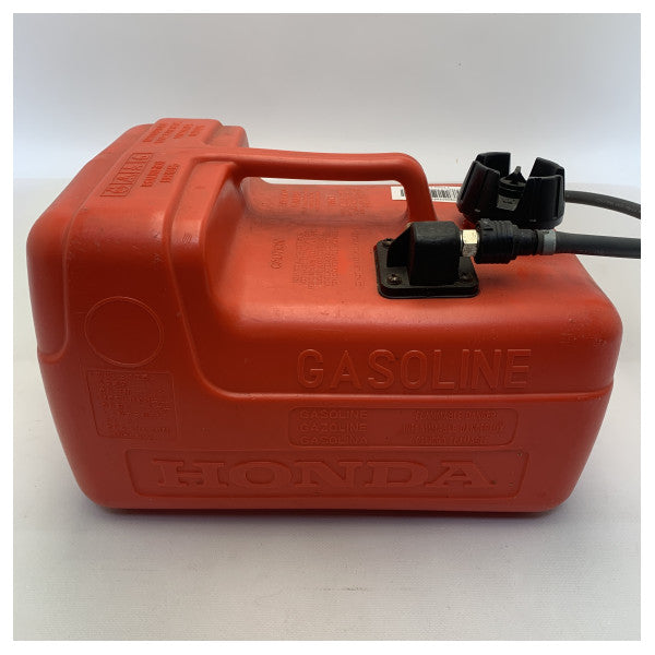 Used Honda 12L gasoline fuel tank with level sensor red - 17500ZV4G02