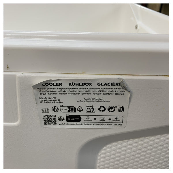Igloo Marine Contour 150 rashladna kutija 142 l velika bijela morska ledenica 