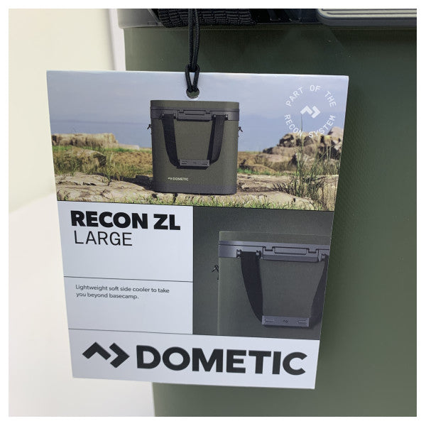 Dometic Recon ZL Large 21L lynlåsfri blød køletaske Lichen Green 