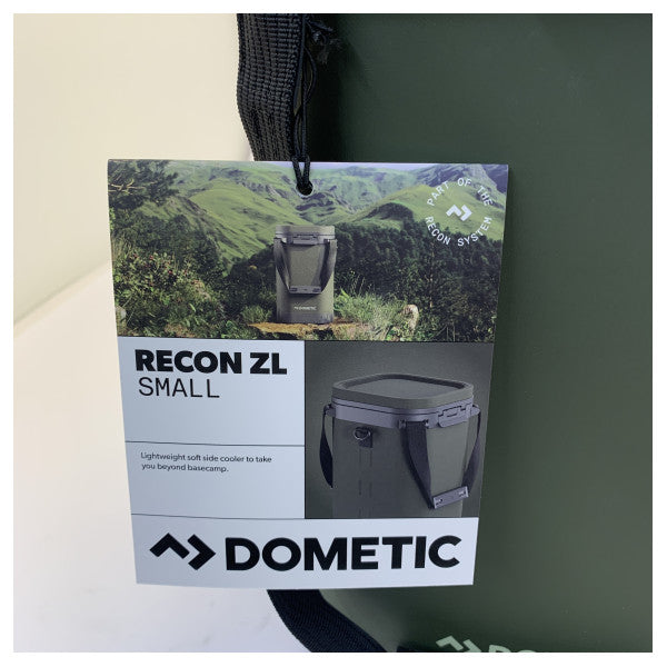 Dometic Recon Reißverschlusslose Kühltasche Klein 10 l Flechtengrün Weichwandig Outdoor 