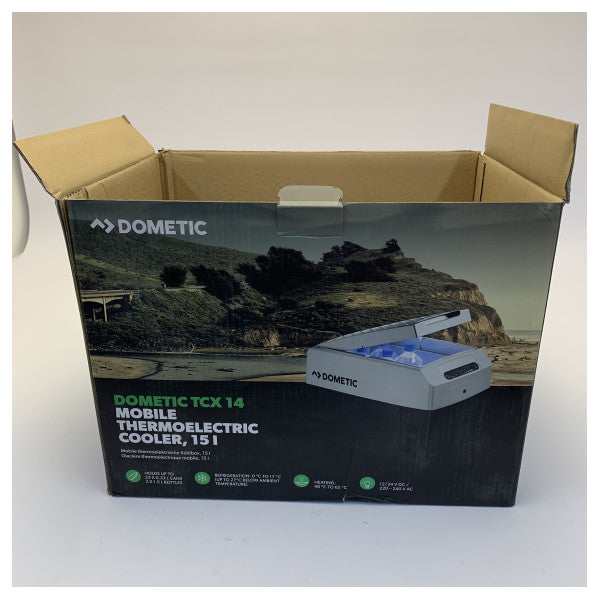 Dometic TropiCool TCX 14 prijenosni termoelektrični hladnjak 15 l, sivi 