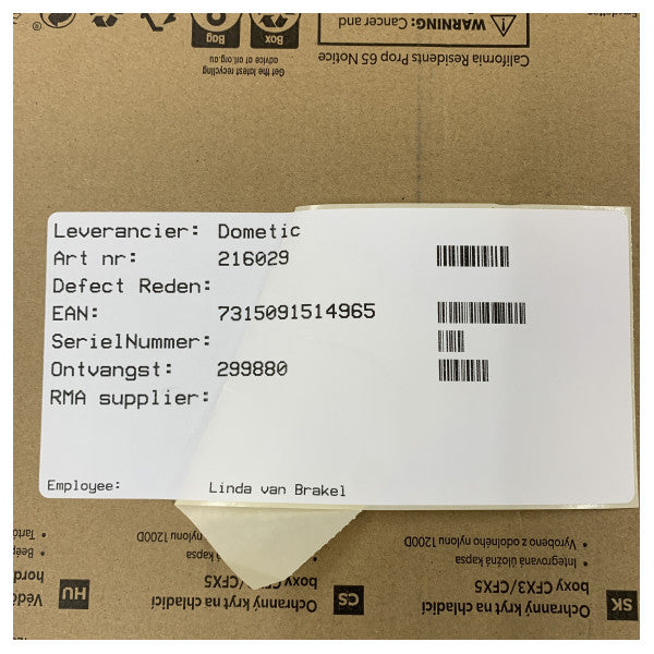Dometic CFX3 PC95 i CFX5 zaštitna navlaka za prijenosni hladnjak-zamrzivač od 95 L, crna 