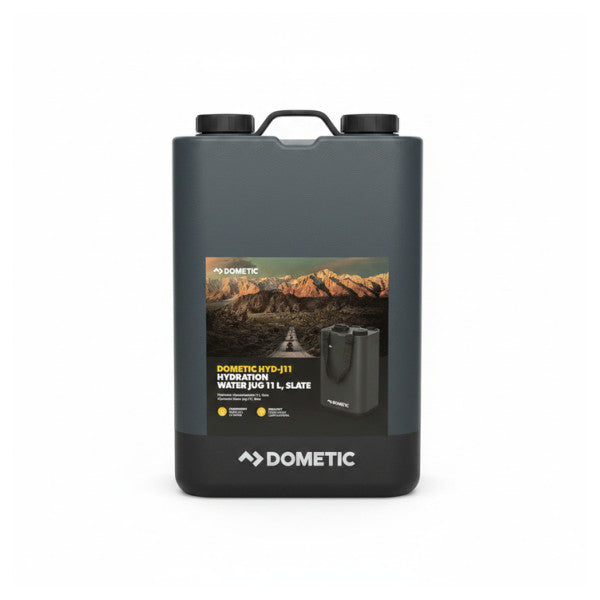 Dometic GO Hydration Recipiente de Água 11L Depósito de Água Portátil Ardósia/Preto 