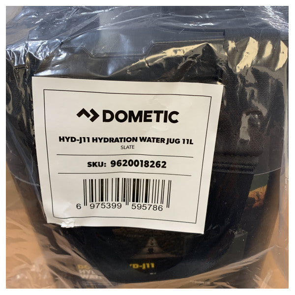 Dometic GO Hydration Recipiente de Água 11L Depósito de Água Portátil Ardósia/Preto 