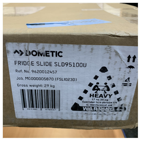 Dometic glissière de réfrigérateur CFX3 SLD95100 pour CFX3 95DZ 100L 