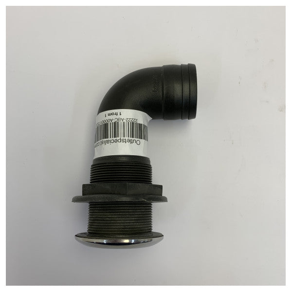 Azimut Benetti Nylon 90 degree Fitting RVS Trim Yacht Hardware Part A000017320