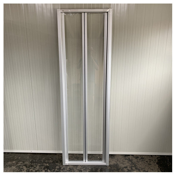 Kermi Ibiza 2000 Bi-Fold Shower Door I2FTD60190 Kompakti muotoilu 