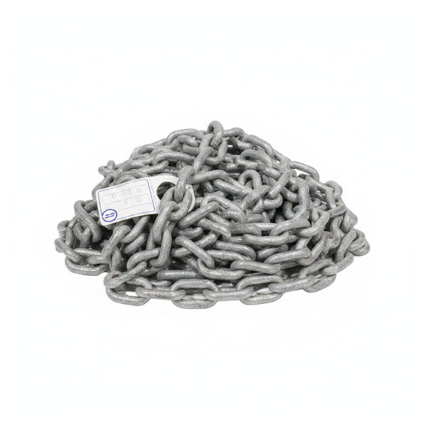 سلسلة مرساة مجلفنة ومقاسة Sanguineti 8 مم × 100 م DIN766 