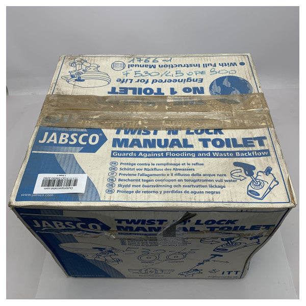 Jabsco 29090-3000 twist e blocco pompa manuale toilette marina.