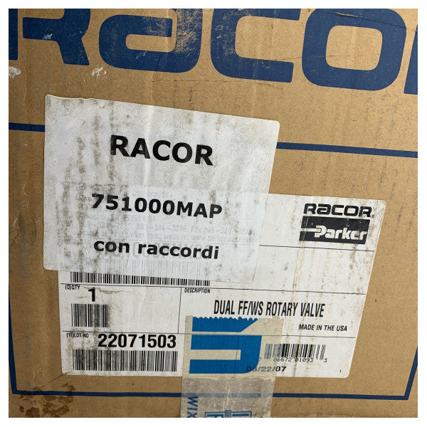 Parker Racor 75/1000 MAP Filtro de combustible doble - Separador de agua