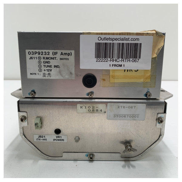 Furuno X-Band 6 kW RF Radar Module-RTR-067