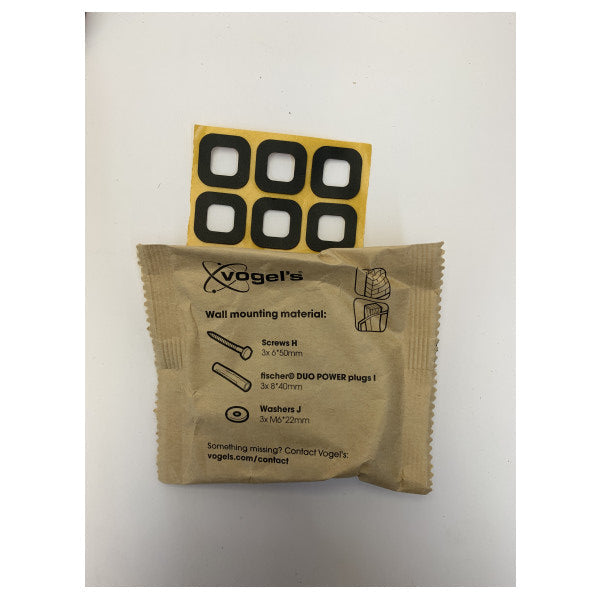 Kit d’accessoires pour support mural TV fixe Vogel's TVM 3405 pour écrans de yacht et marins 