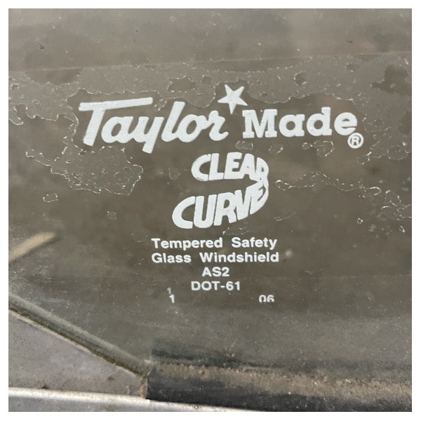 Bayliner 205 SE 2007 Aluminium Frame Windshield Port Side Replacement Glass 