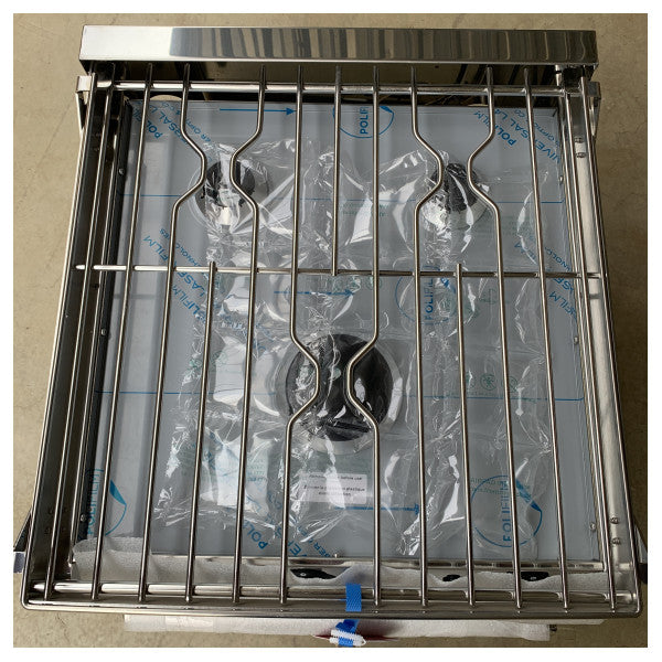 Газов котлон Force10 Marine с 3 горелки и фурна от неръждаема стомана 