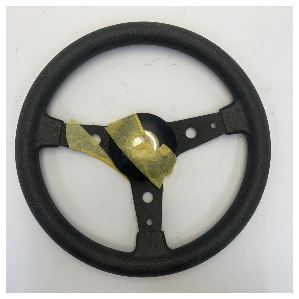 3-Speichen-Bootslenkrad Schwarz D330mm S330 